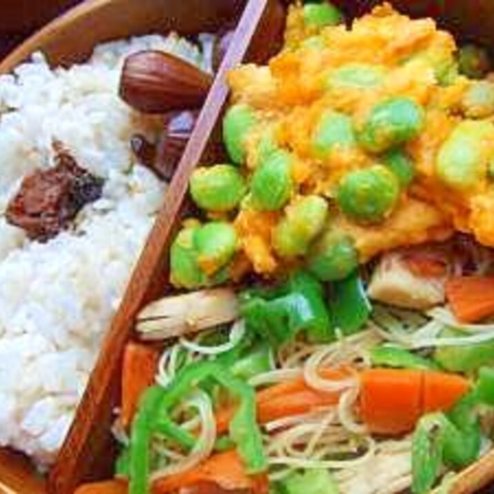 特になにもなく 枝豆入り卵焼き 焼きビーフン弁当 レシピ 作り方 By Iihi009 楽天レシピ 特になにもなく 枝豆入り卵焼き 焼きビーフン弁当 レシピ 作り方 By Iihi009 楽天レシピ